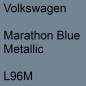 Preview: Volkswagen, Marathon Blue Metallic, L96M.